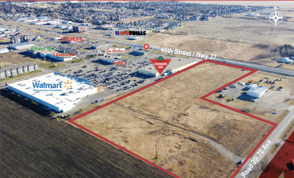 6920 46th Street, Olds, Alberta Land for Sale, Development, Building, Investing,